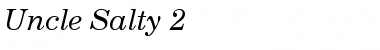 Uncle Salty 2 Regular Font