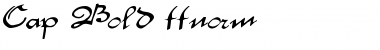 Cap Bold Font