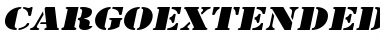 CargoExtended Italic Font