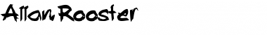 Allan Rooster Regular Font