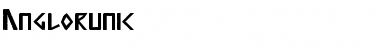 Anglorunic Regular Font