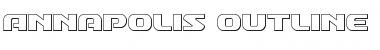 Annapolis Outline Outline Font
