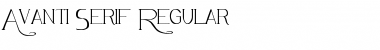 Avanti Regular Font