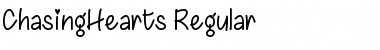 Chasing Hearts Regular Font