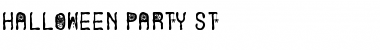 Halloween Party St Regular Font