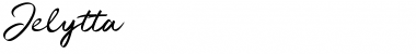 Jelytta Regular Font