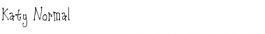 Katy Normal Font