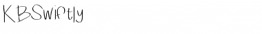 KBSwiftly Medium Font