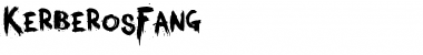 Kerberos Fang Regular Font