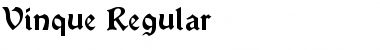 Vinque Regular Font
