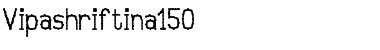 Vipashriftina150 Regular Font