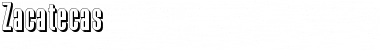 Zacatecas Regular Font