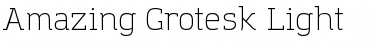 Amazing Grotesk Light Font