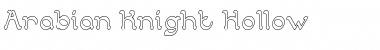 ARABIAN KNIGHT-Hollow Regular Font