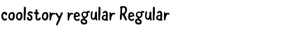 coolstory regular Regular Font