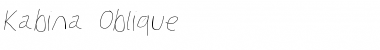 Kabina RgObl Font