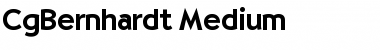 CgBernhardt Medium Font