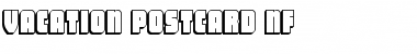 Vacation Postcard NF Regular Font
