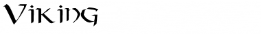 Viking Regular Font