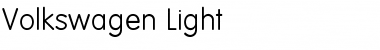 Volkswagen-Light Regular Font