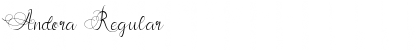 Andora Regular Font