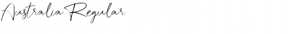 Australia Regular Font