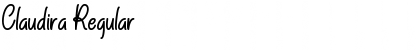 Claudira Regular Font