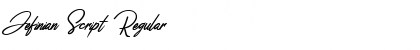 Jefinian Script Regular Font