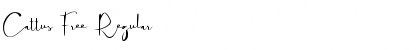 Cattus Free Regular Font