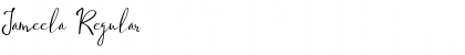 Jameela Regular Font