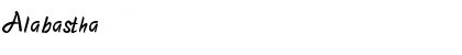 Alabastha Regular Font
