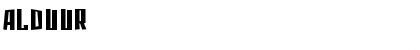 Alduur Regular Font