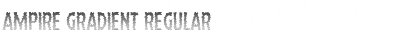 Ampire Gradient Regular Font