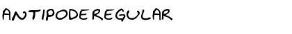 Antipode Regular Font