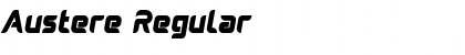 Austere Regular Font
