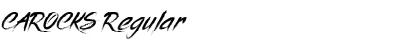 CAROCKS Regular Font