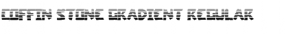 Coffin Stone Gradient Regular Font