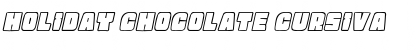 Holiday Chocolate Cursiva Font