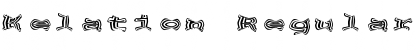 Kelation Regular Font