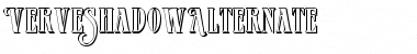 VerveShadowAlternate  Font
