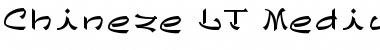 Chineze LT Medium Font