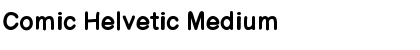 Comic Helvetic Medium Font