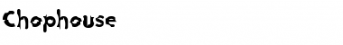 Chophouse Medium Font