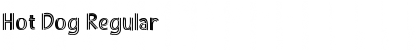 Hot Dog Regular Font