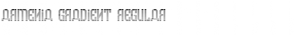 Armenia Gradient Regular Font