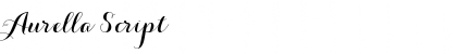 Aurella Script Font