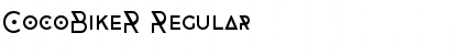 CocoBikeR Regular Font