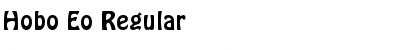 Hobo Eo Regular Font