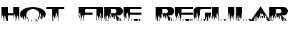 Hot Fire Regular Font