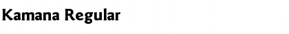 Kamana Regular Font
